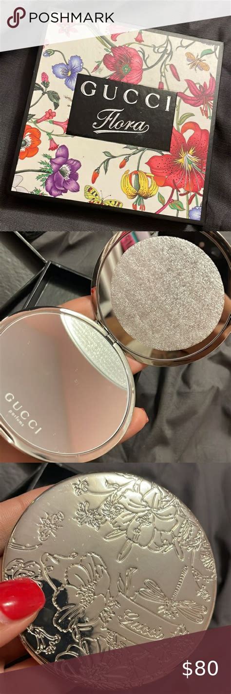 gucci flora compact mirror